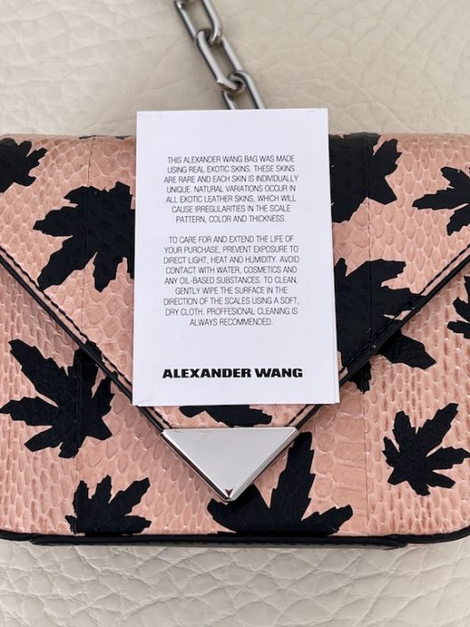 Alexander Wang Prisma bag - exotic leather