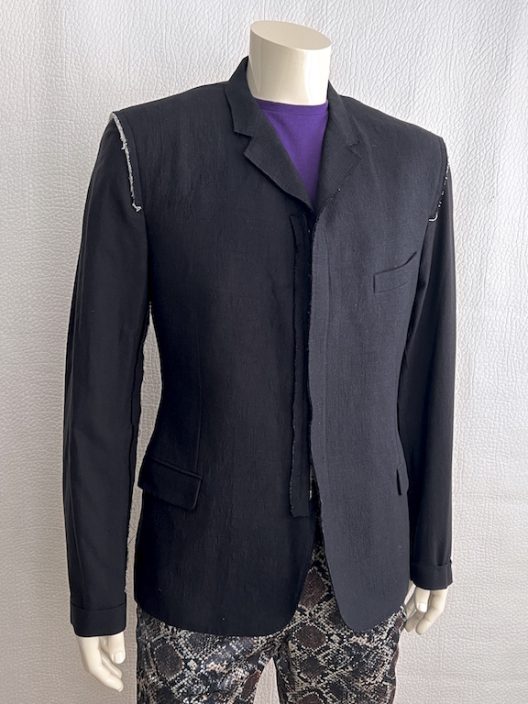 RARE Lanvin unstructured black jacket
