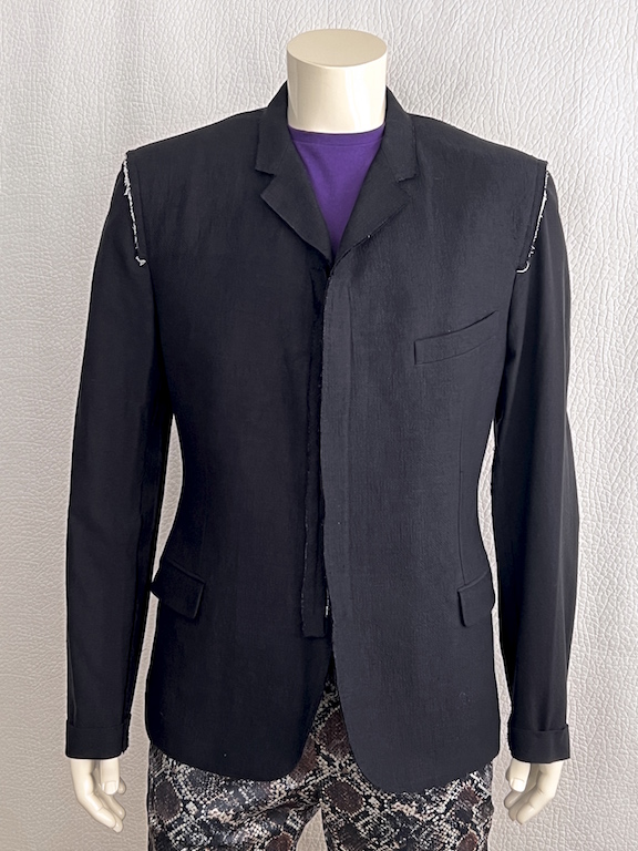 RARE Lanvin unstructured black jacket