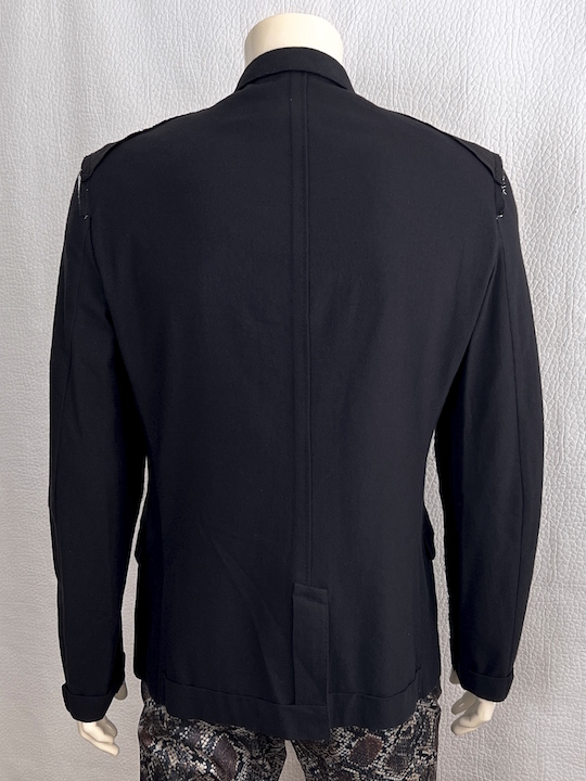 RARE Lanvin unstructured black jacket