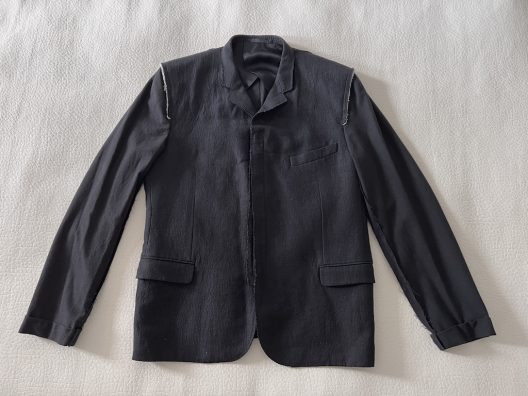 RARE Lanvin unstructured black jacket