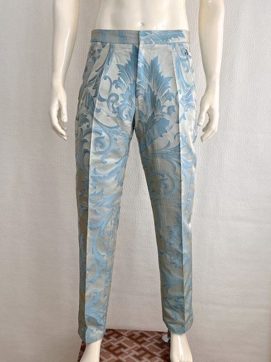 Gianni Versace Couture silk pants, baroque print