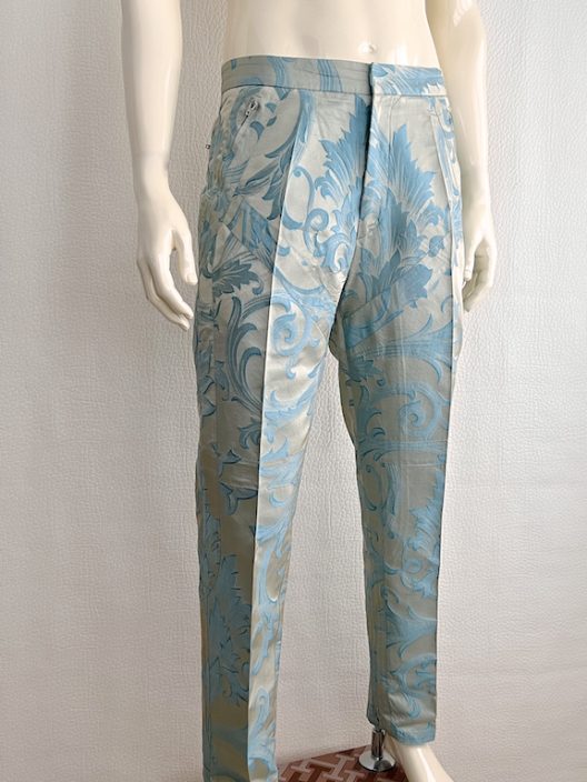 Gianni Versace Couture silk pants, baroque print