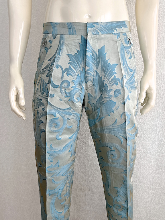 Gianni Versace Couture silk pants, baroque print