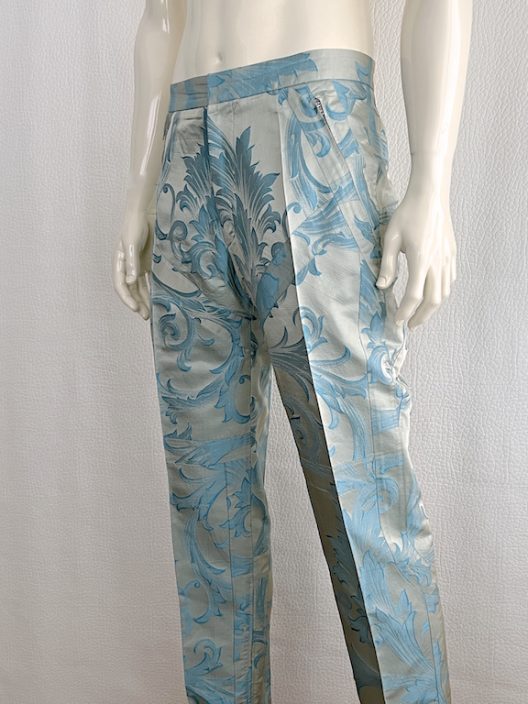 Gianni Versace Couture silk pants, baroque print