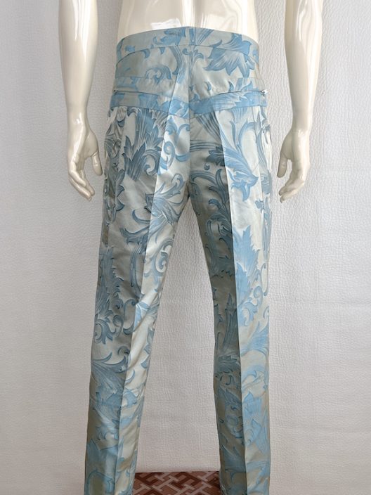 Gianni Versace Couture silk pants, baroque print