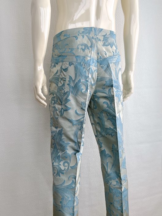 Gianni Versace Couture silk pants, baroque print
