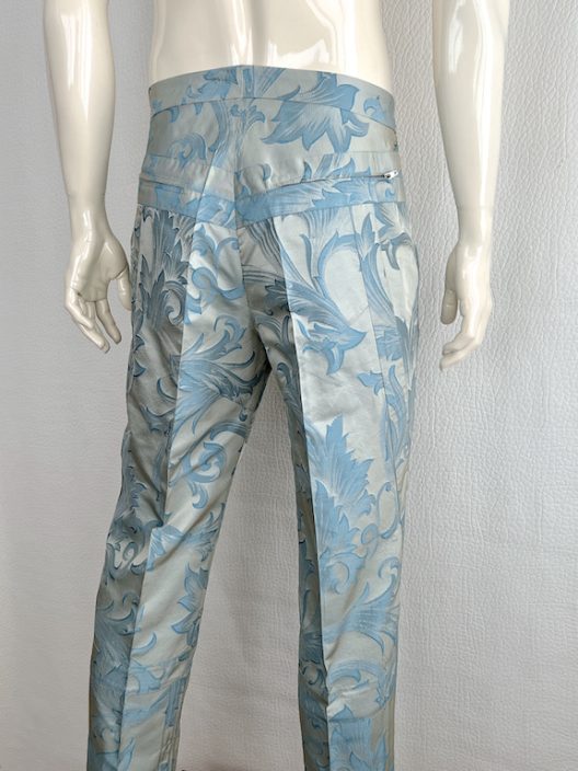 Gianni Versace Couture silk pants, baroque print