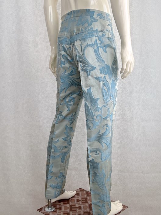 Gianni Versace Couture silk pants, baroque print