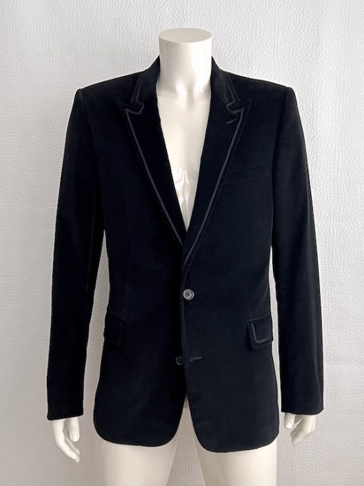 DIOR HOMME 05H By Hedi Slimane black velvet jackte