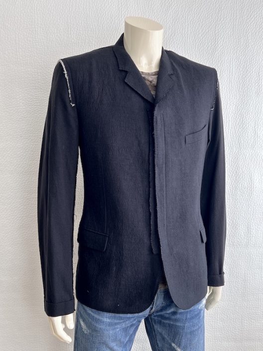 RARE Lanvin unstructured black jacket