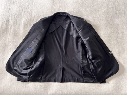 RARE Lanvin unstructured black jacket