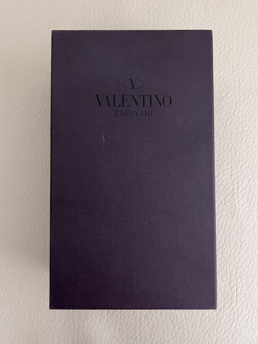 Valentino Rockstud open sneakers with VLTN print