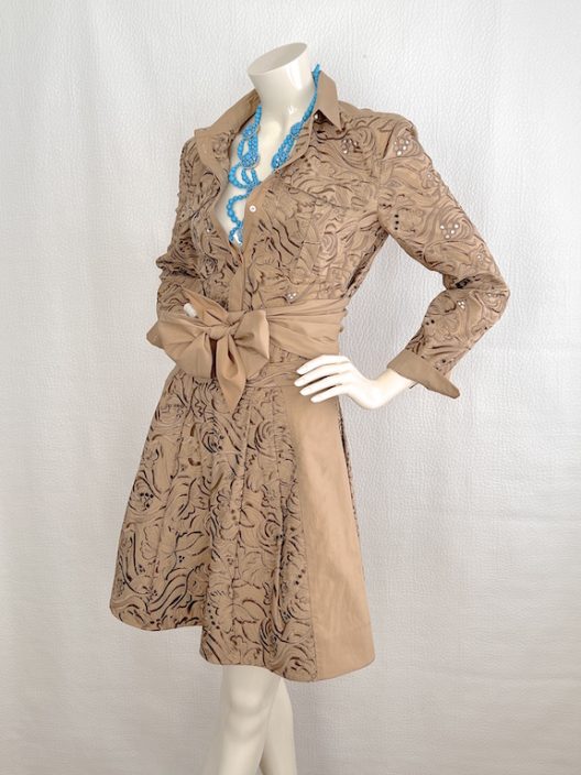 Roberto Cavalli Jacquard Set (blouse - skirt)