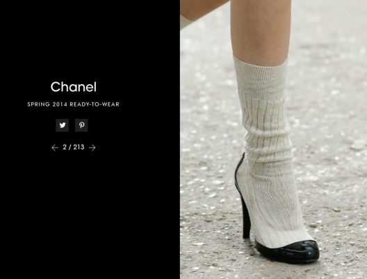 S/S 2014 Chanel Heels 100mm "CC" logo