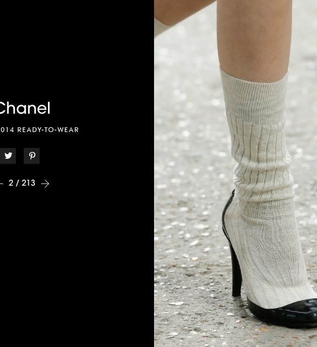 S/S 2014 Chanel Heels 100mm 