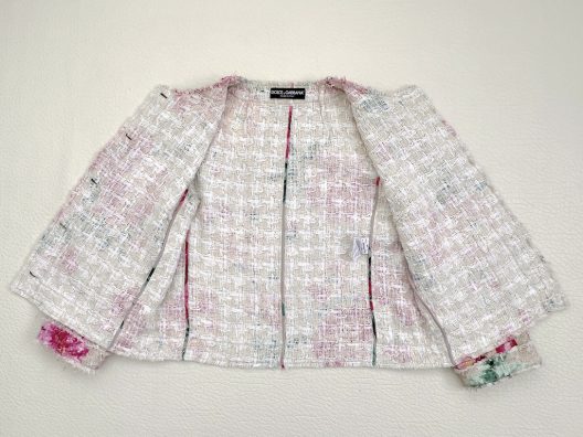 Dolce & Gabbana Cotton Tweed Suit