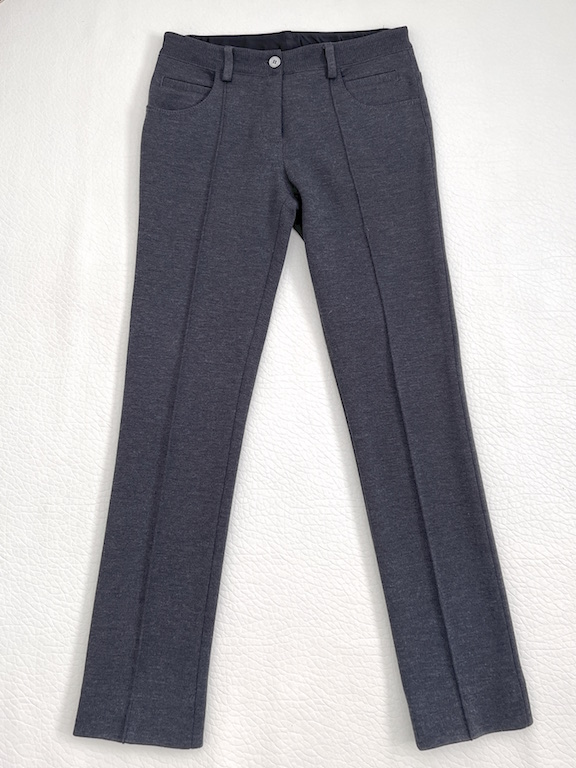 Dolce & Gabbana Slim Knit Gray Pants