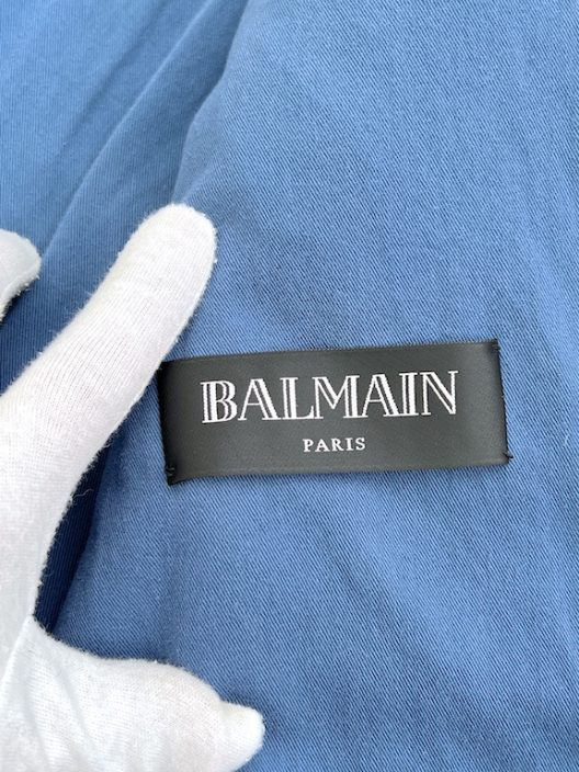 Balmain Biker Jacket embellished with embroidery "Ultra Slim"