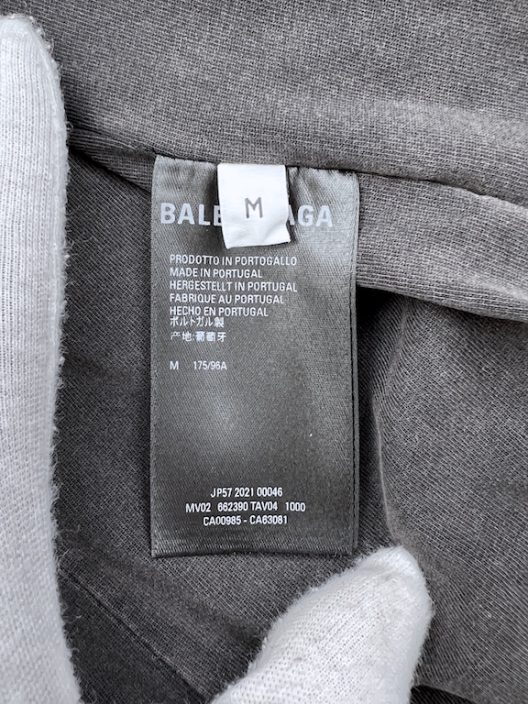 Balenciaga by Demna Gvasalia Distressed Double-Breasted Jacket