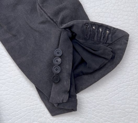 Balenciaga by Demna Gvasalia Distressed Double-Breasted Jacket