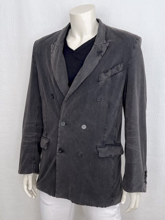 Balenciaga by Demna Gvasalia Distressed Double-Breasted Jacket
