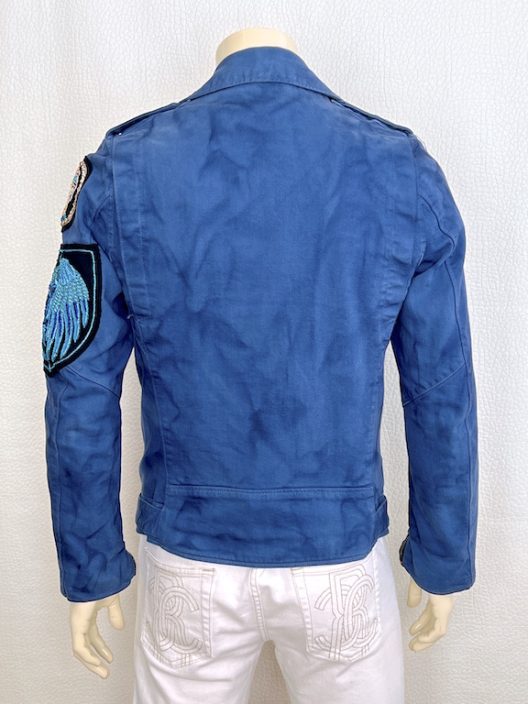 Balmain Biker Jacket embellished with embroidery "Ultra Slim"