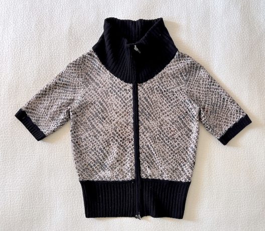 Laurel Paris knitted jacket-embellished with sequins