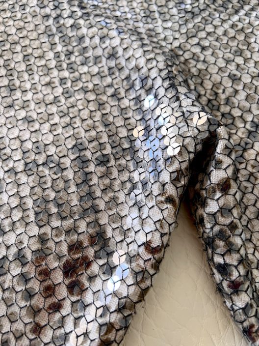 Laurel Paris knitted jacket-embellished with sequins