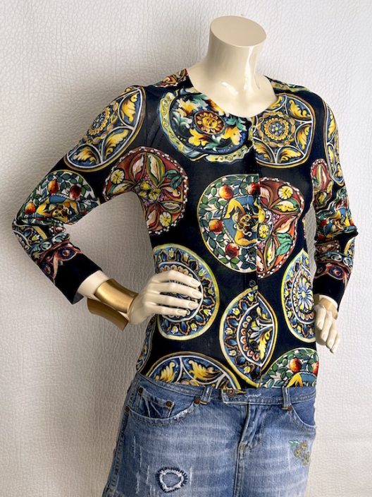 Dolce & Gabbana silk cardigan
