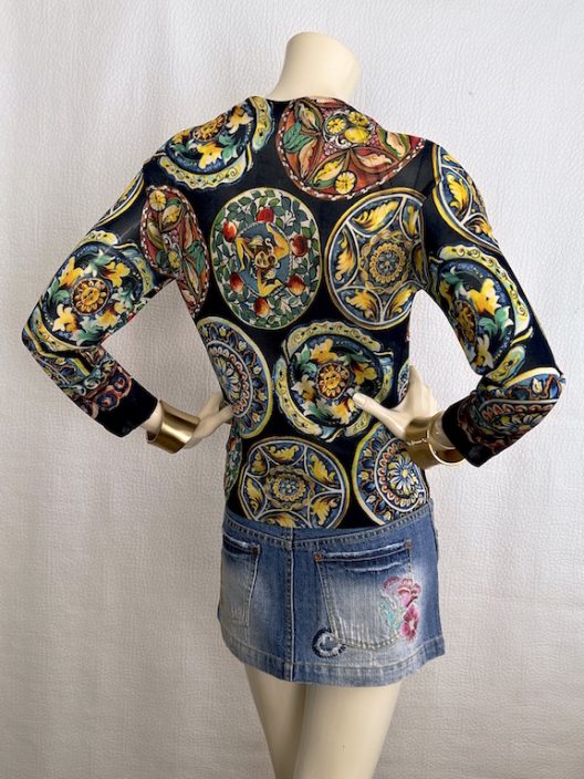 Dolce & Gabbana silk cardigan