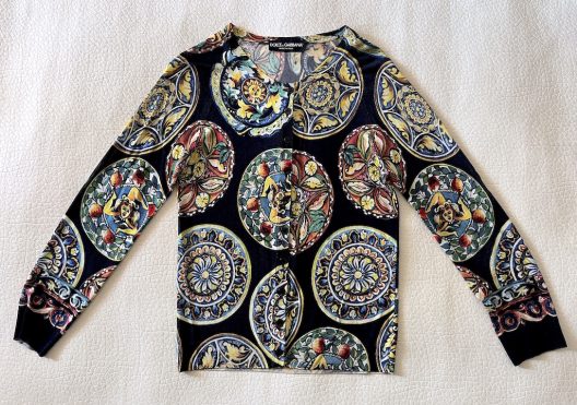 Dolce & Gabbana silk cardigan
