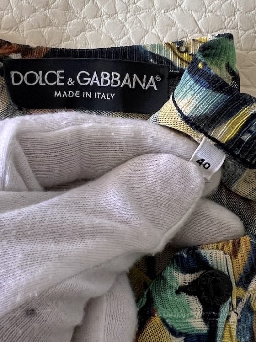 Dolce & Gabbana silk cardigan