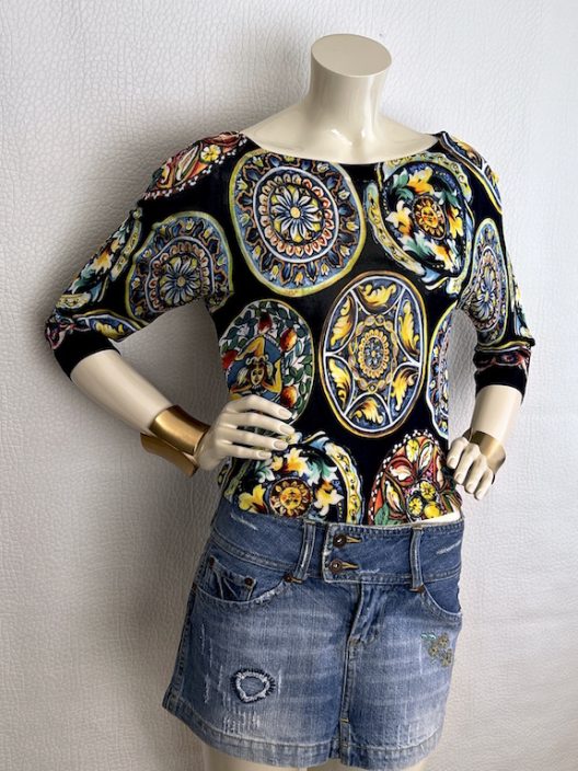 Dolce & Gabbana silk top