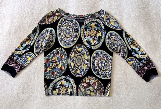 Dolce & Gabbana silk top