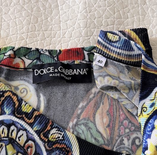 Dolce & Gabbana silk top
