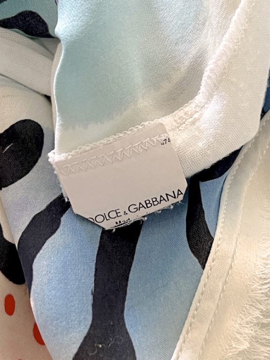 Dolce & Gabbana Silk Top
