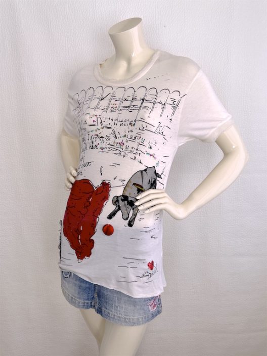 Lanvin Paris oversize t-shirt