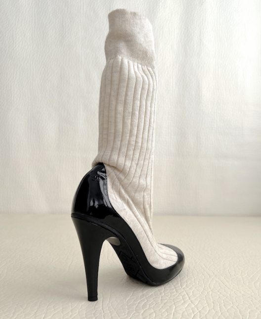 S/S 2014 Chanel Heels 100mm "CC" logo