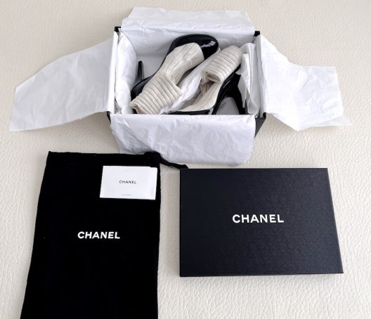 S/S 2014 Chanel Heels 100mm "CC" logo