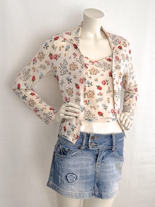 VTG Dior by Galliano cashmere-silk twin set