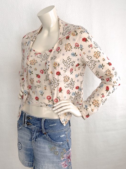 VTG Dior by Galliano cashmere-silk twin set