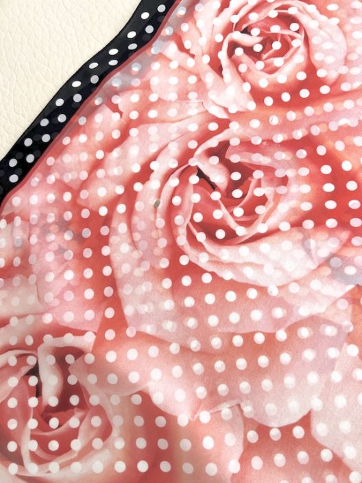 Roberto Cavalli oversized silk scarf