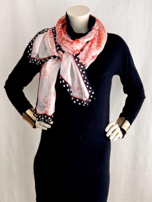 Roberto Cavalli oversized silk scarf