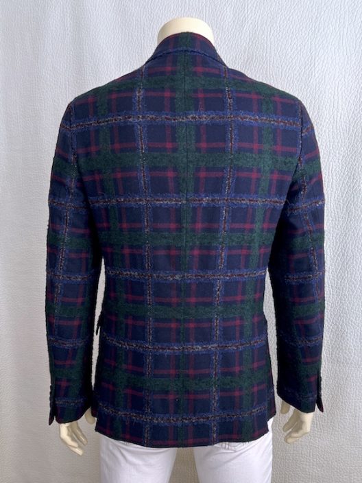 Etro wool plaid jacket