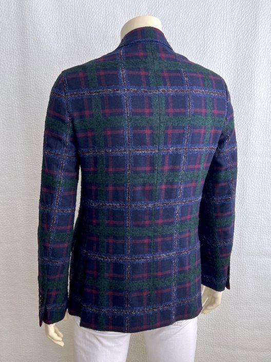 Etro wool plaid jacket