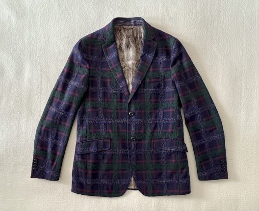 Etro wool plaid jacket