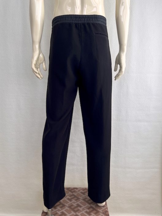 Giorgio Armani black jogger dress pants