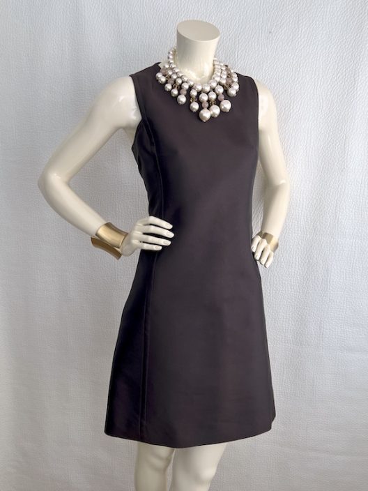 Prada silk-wool dress