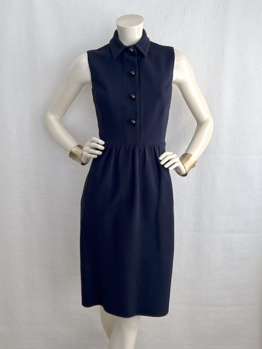 Prada navy knit dress